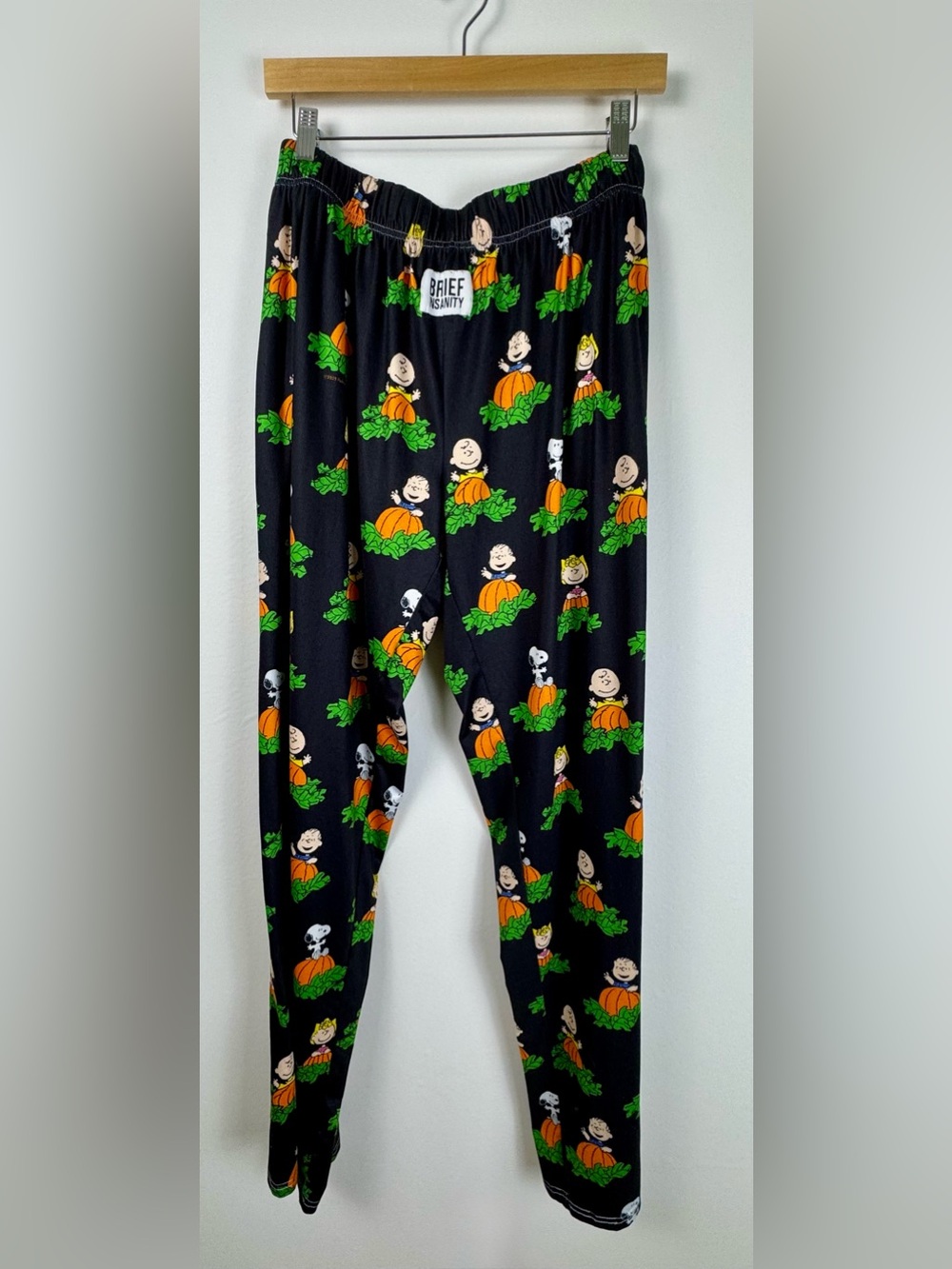 Brief Insanity Peanuts Halloween Pajama Pants XL Snoopy Charlie Brown